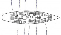 Yacht BOLERO -  Layout